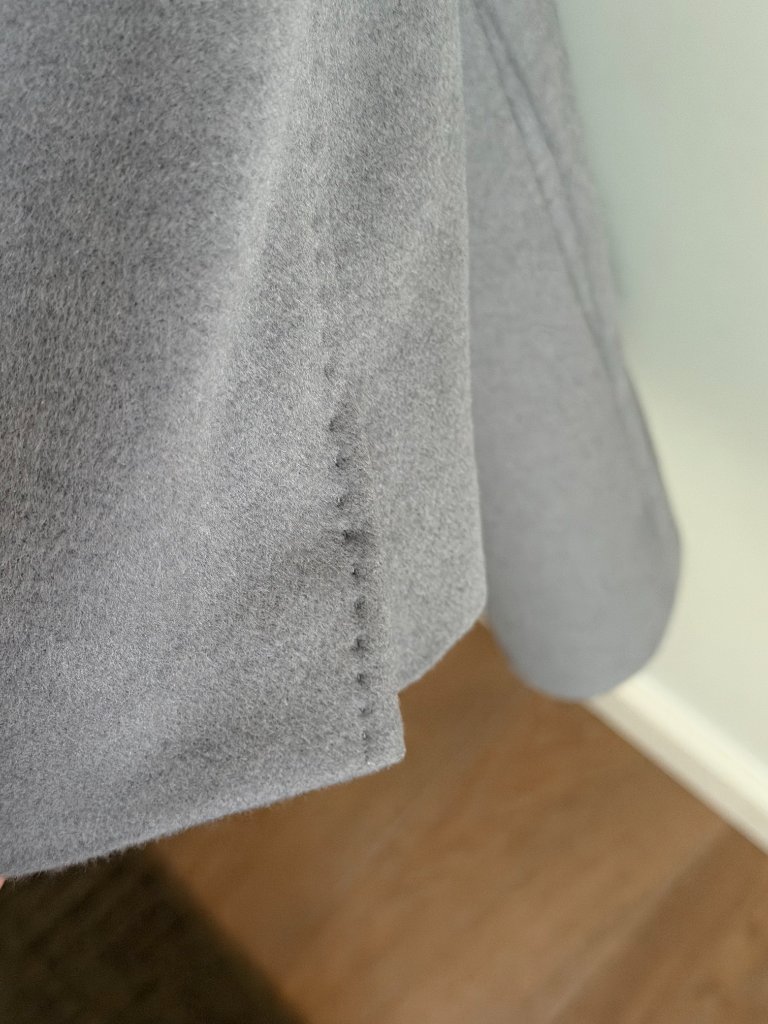 Cashmere Coat From Lan Jaenicke - Heather Grey — image 6 of 8